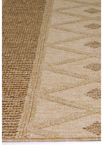 Seyran Loopy 620 Bej-Kahve Halı Ince Mutfak Kilim Salon Kesme Halı Yolluk fiyatları