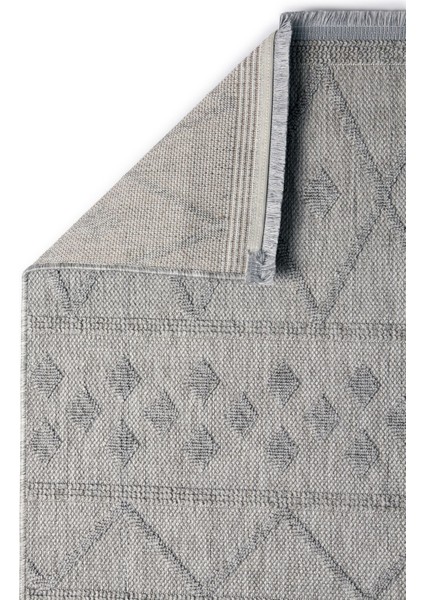 Seyran Loopy 620 Gri Halı Ince Mutfak Kilim Salon Kesme Halı Yolluk indirimleri
