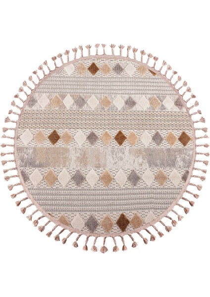 Enti Bonn 8807 Bej Daire Iskandinav Halı Salon Halısı Kesme Halı Yolluk fiyatları