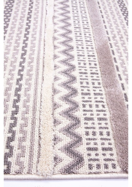 Enti Step 2207 Gri Hav Toz Vermez Yumuşak Dokulu Mutfak Koridor Oturma Grubu Halı modelleri