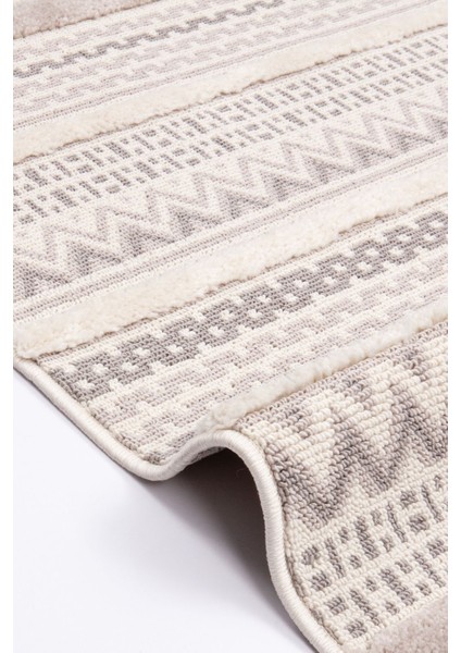 Enti Step 2207 Gri Hav Toz Vermez Yumuşak Dokulu Mutfak Koridor Oturma Grubu Halı fırsatları