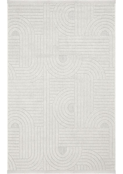 Seyran Loopy 623 Krem Halı Ince Mutfak Kilim Salon Kesme Halı Yolluk