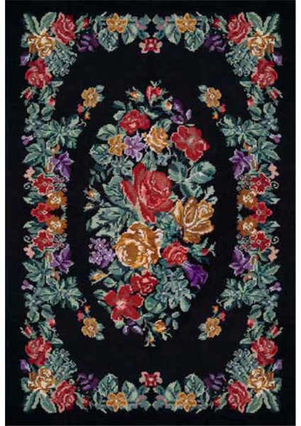 Türkmen Gloria 341 Halı Kilim Kaymaz Taban Yıkanabilir Salon Mutfak Kesme Yolluk