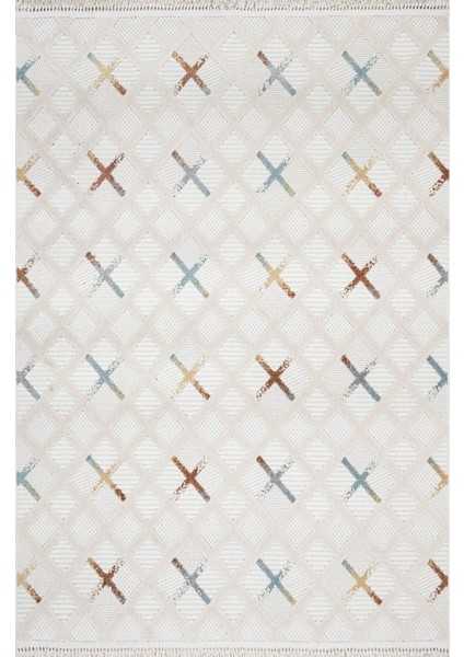 Luxess Dizayn 1100 Multi Kaymaz Taban Kesme Yolluk Mutfak Halısı Modern Salon Halısı