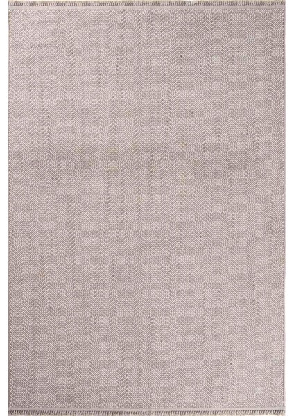 Enti Piana 1108 Bej Halı Kilim Kaymaz Taban Yıkanabilir Salon Mutfak Kesme Yolluk
