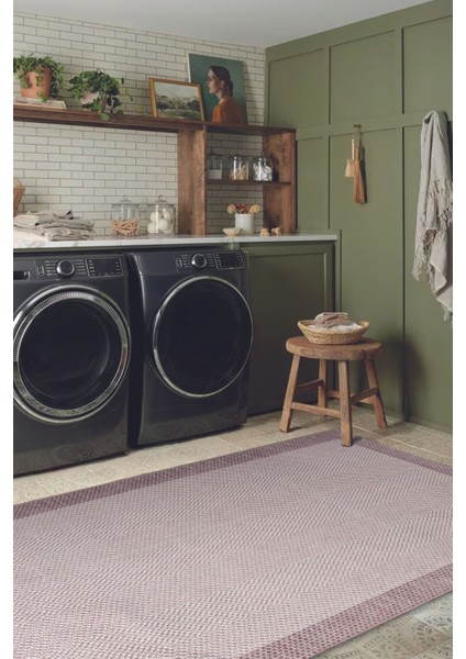 Decoser Hasır 8062 Bej Kahve Halı Kilim Kaymaz Taban Salon Mutfak Kesme Yolluk