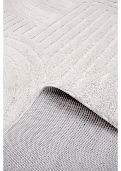 Enti Step 2213 Krem Hav Toz Vermez Yumuşak Dokulu Mutfak Koridor Oturma Grubu Halı indirimleri