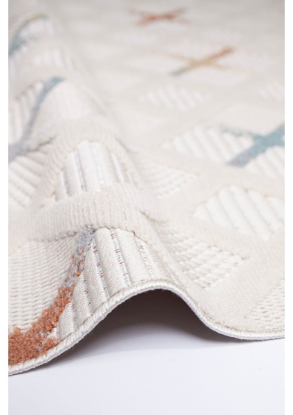 Luxess Dizayn 1100 Multi Kaymaz Taban Kesme Yolluk Mutfak Halısı Modern Salon Halısı fırsatları