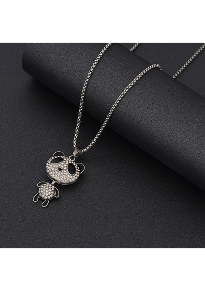 Titanyum Çelik Hip Hop Kolye Erkek & Kadın Peplum Kolye (Yurt Dışından)