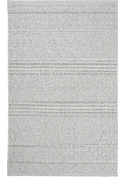 Seyran Loopy 620 Krem Halı Ince Mutfak Kilim Salon Kesme Halı Yolluk