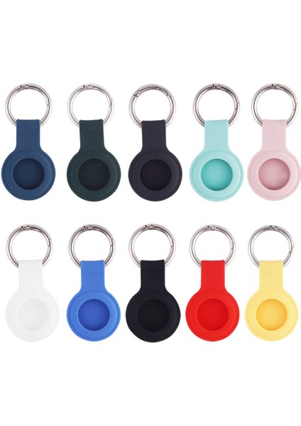 ​zore Airtag 01 Uyumlu Silikon Anahtarlık-Su Yeşil fiyatları