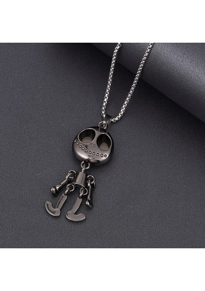 Titanyum Çelik Hip Hop Kolye Erkek & Kadın Peplum Kolye (Yurt Dışından)