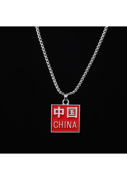 Titanyum Çelik Hip Hop Kolye Erkek & Kadın Peplum Kolye (Yurt Dışından)