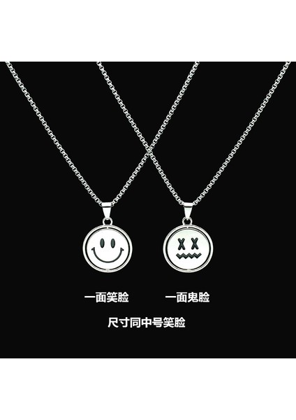 Titanyum Çelik Hip Hop Kolye Erkek & Kadın Peplum Kolye (Yurt Dışından)