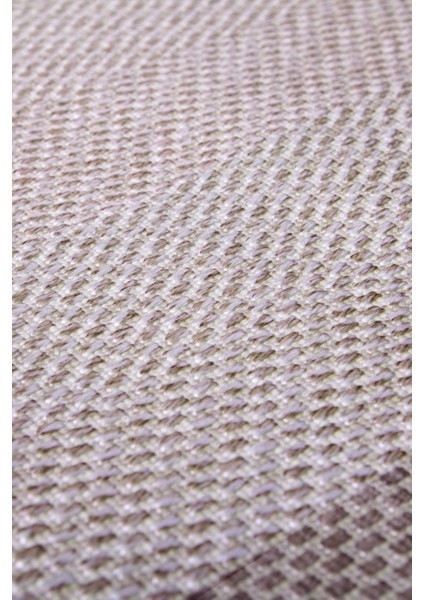 Decoser Hasır 8062 Bej Kahve Halı Kilim Kaymaz Taban Salon Mutfak Kesme Yolluk