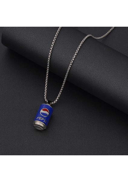 Titanyum Çelik Hip Hop Kolye Erkek & Kadın Peplum Kolye (Yurt Dışından)