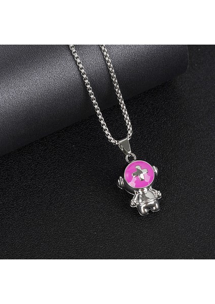 Titanyum Çelik Hip Hop Kolye Erkek & Kadın Peplum Kolye (Yurt Dışından)