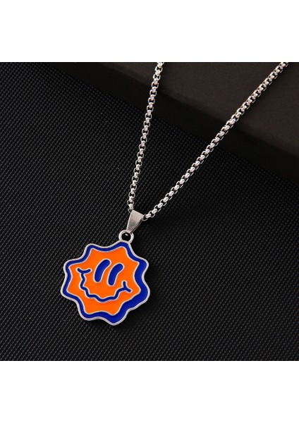 Titanyum Çelik Hip Hop Kolye Erkek & Kadın Peplum Kolye (Yurt Dışından)