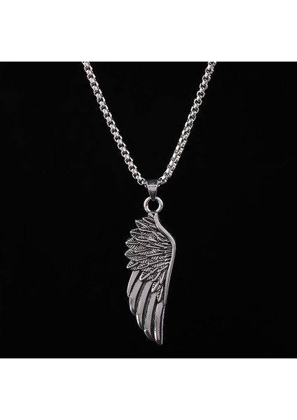 Titanyum Çelik Hip Hop Kolye Erkek & Kadın Peplum Kolye (Yurt Dışından)