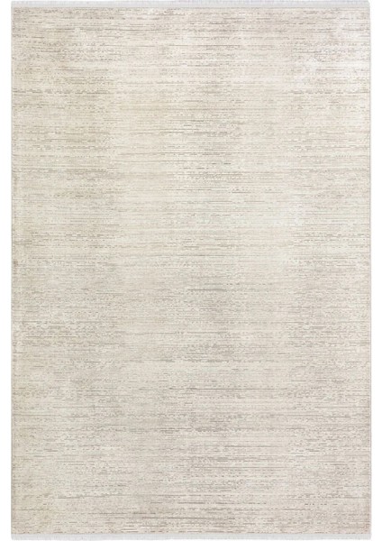 Enti Naturel 1702 Vizon Yumuşak Dokulu Parlak Görünümlü Halı Kesme Yolluk