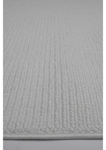 Enti Piana 1101 Beyaz Halı Kilim Kaymaz Taban Yıkanabilir Salon Mutfak Kesme Yolluk modelleri