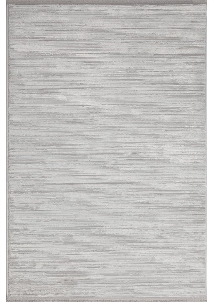 Luxess Nova 1123 Gri Halı Kilim Kaymaz Taban Yıkanabilir Salon Mutfak Kesme Yolluk