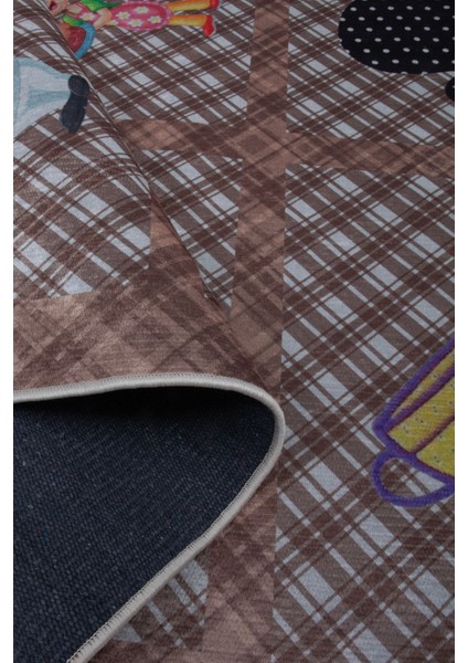 Türkmen GLORIATD554-04 Halı Kilim Kaymaz Taban Yıkanabilir Salon Mutfak Kesme Yolluk fırsatları