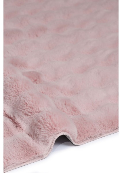 Enti Nice 9304 Pudra Yıkanabilir Kabartmalı Yumuşak Halı Kaymaz Suni Kürk Tavşan Post Peluş fiyatları