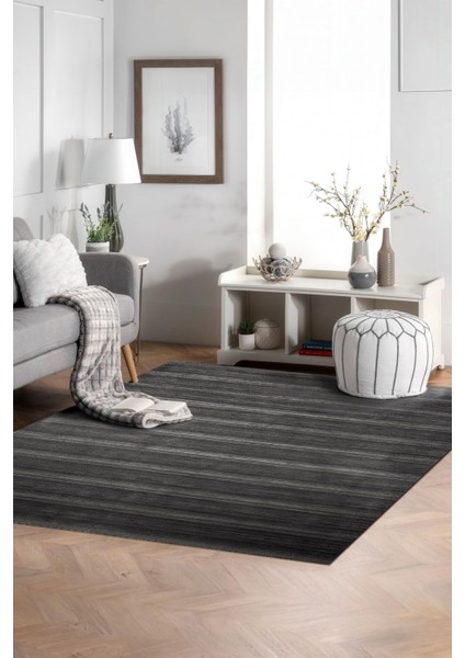 Luxess Cool 402 Antrasit Hav Toz Vermez Salon Halısı Kesme Halı Yolluk Kaymaz Taban Halı fiyatları