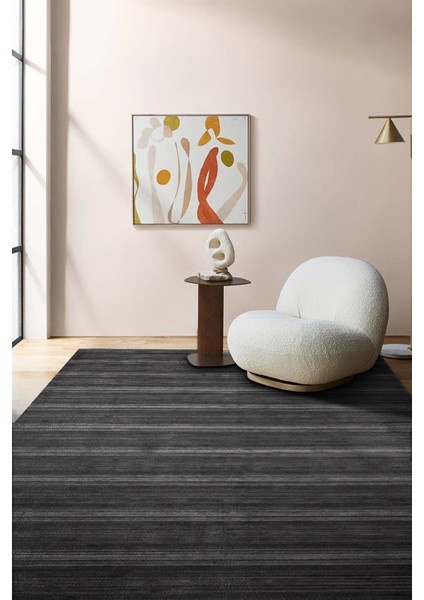 Luxess Cool 402 Antrasit Hav Toz Vermez Salon Halısı Kesme Halı Yolluk Kaymaz Taban Halı modelleri