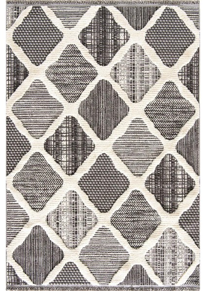 Enti Step 2202 Gri Hav Toz Vermez Yumuşak Dokulu Mutfak Koridor Oturma Grubu Halı