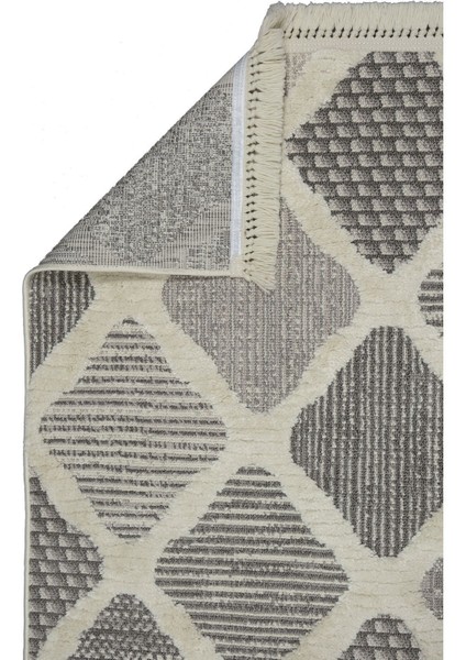 Enti Step 2202 Gri Hav Toz Vermez Yumuşak Dokulu Mutfak Koridor Oturma Grubu Halı fırsatları