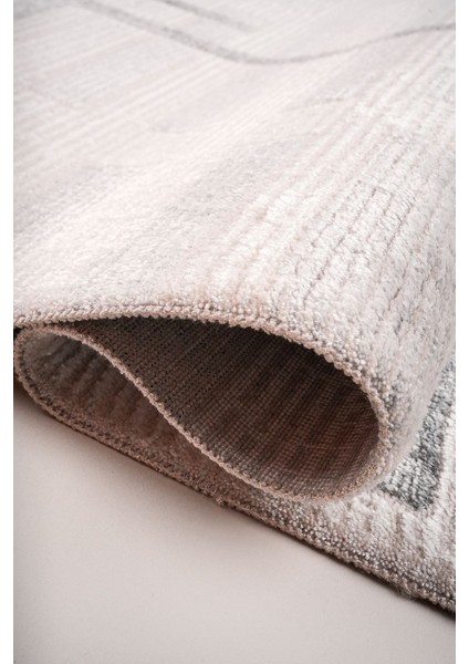 Enti Norm 6218 Gri Salon Halısı Kesme Yolluk Yumuşak Doku Kaymaz Halısı modelleri