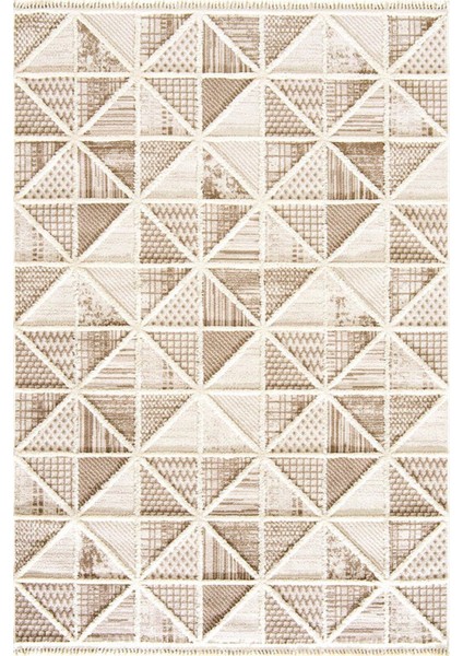 Enti Step 2201 Krem Hav Toz Vermez Yumuşak Dokulu Mutfak Koridor Oturma Grubu Halı