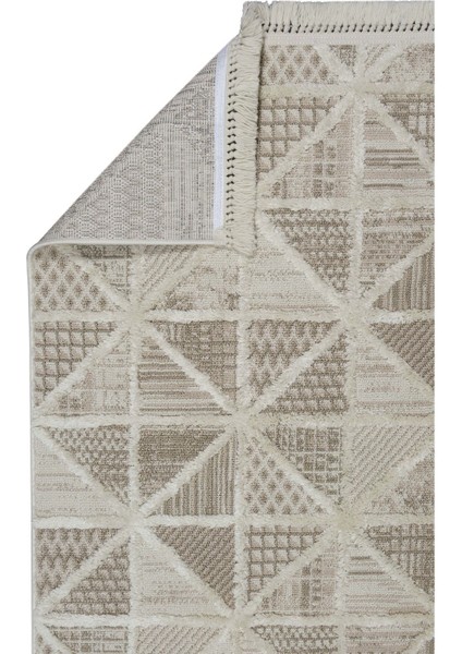 Enti Step 2201 Krem Hav Toz Vermez Yumuşak Dokulu Mutfak Koridor Oturma Grubu Halı fırsatları