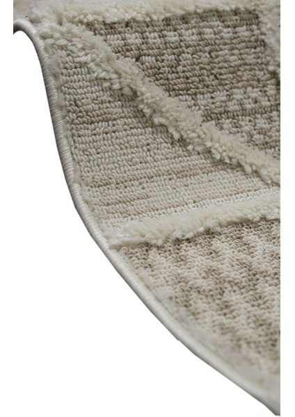 Enti Step 2201 Krem Hav Toz Vermez Yumuşak Dokulu Mutfak Koridor Oturma Grubu Halı indirimleri