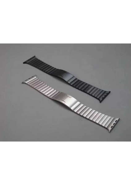 Watch 7 45MM Uyumlu Krd-35 Metal Kordon-Siyah modelleri