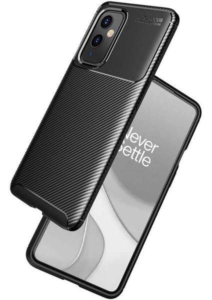 One Plus 9 Kılıf Hgea Negro Silikon Kapak-Siyah fiyatları