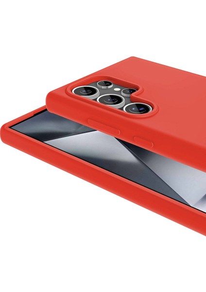 Galaxy S24 Ultra Kılıf Magsafe Şarj Özellikli Sıvı Teknolojili Silinebilir Sert Hgea Kivi Kapak-Lila fiyatları