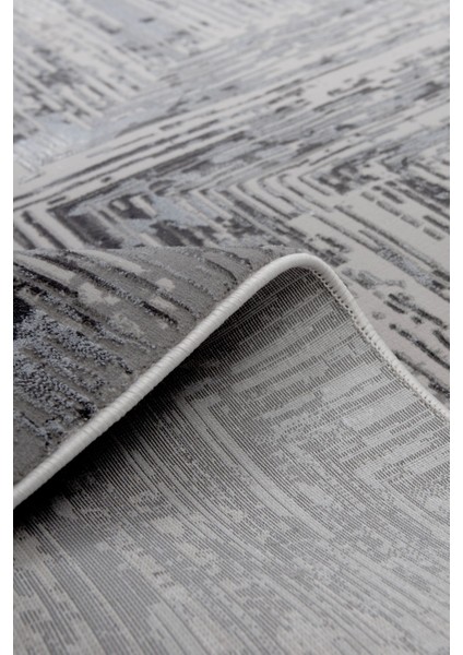 Madrid 1005 Gri Halı Kilim Kaymaz Taban Salon Mutfak Kesme Yolluk Makine Halısı fırsatları