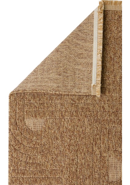 Seyran Loopy 623 Kahve Halı Ince Mutfak Kilim Salon Kesme Halı Yolluk indirimleri