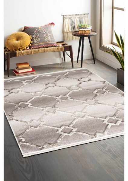 Enti Step 2208 Vizon Hav Toz Vermez Yumuşak Dokulu Mutfak Koridor Oturma Grubu Halı