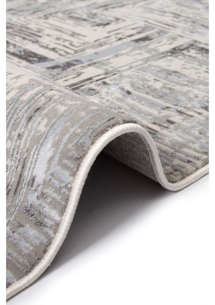 Madrid 1005 Gri Halı Kilim Kaymaz Taban Salon Mutfak Kesme Yolluk Makine Halısı indirimleri