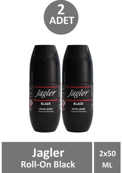 Man Roll-On Black 50 ml 2 Adet