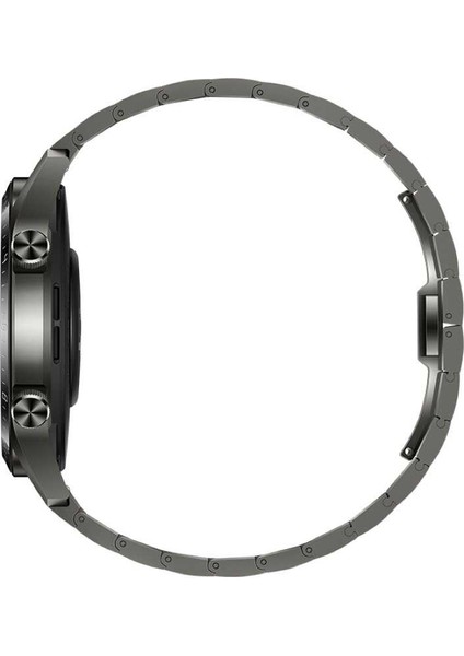 Gear S2 (20MM) Uyumlu Krd-16 Metal Kordon Zore - Siyah