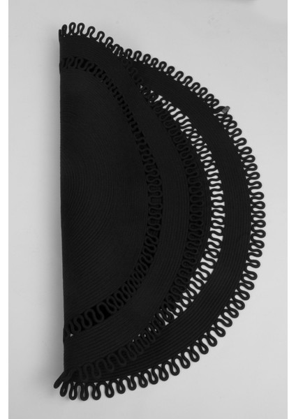 Reygon Ege 21 Siyah Daire Dekoratif El Örgüsü Kilim Yolluk Halı fiyatları