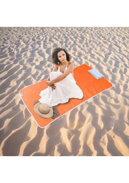 Yeni Nesil Kum Tutmaz Plaj Havlusu