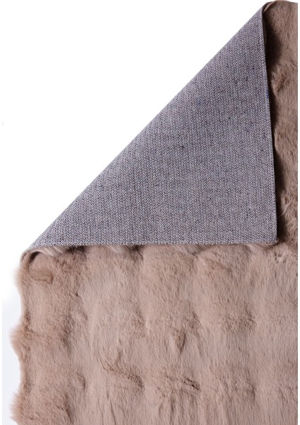 Enti Nice 9305 Vizon Yıkanabilir Kabartmalı Yumuşak Halı Kaymaz Suni Kürk Post Peluş indirimleri