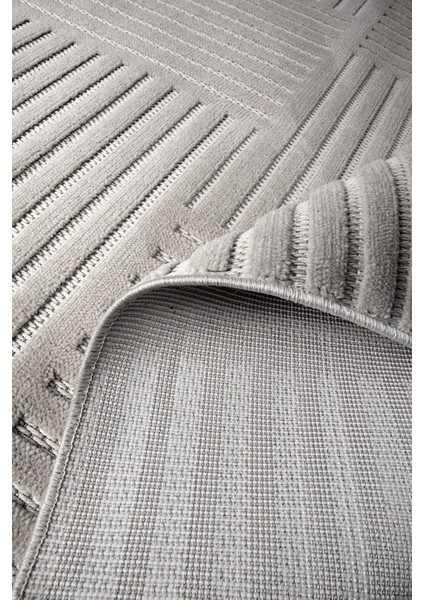 Enti Prag 9203 Gri Halı Yolluk Modern Salon Halısı Antre Hol fırsatları