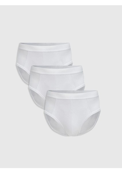 Lc Waıkıkı Standart Kalıp Pamuklu Esnek Erkek Slip Külot 3'lü (S5)